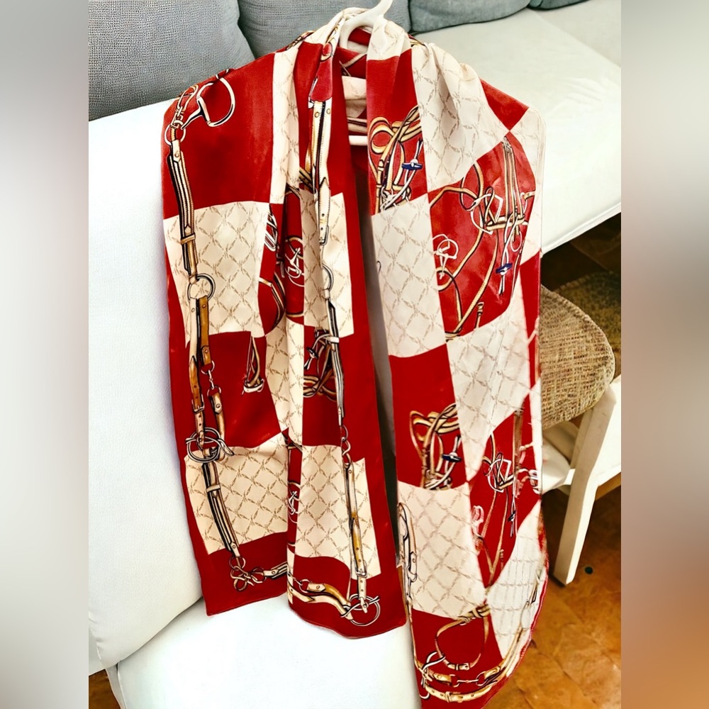 Beautiful 100 percent silk scarf